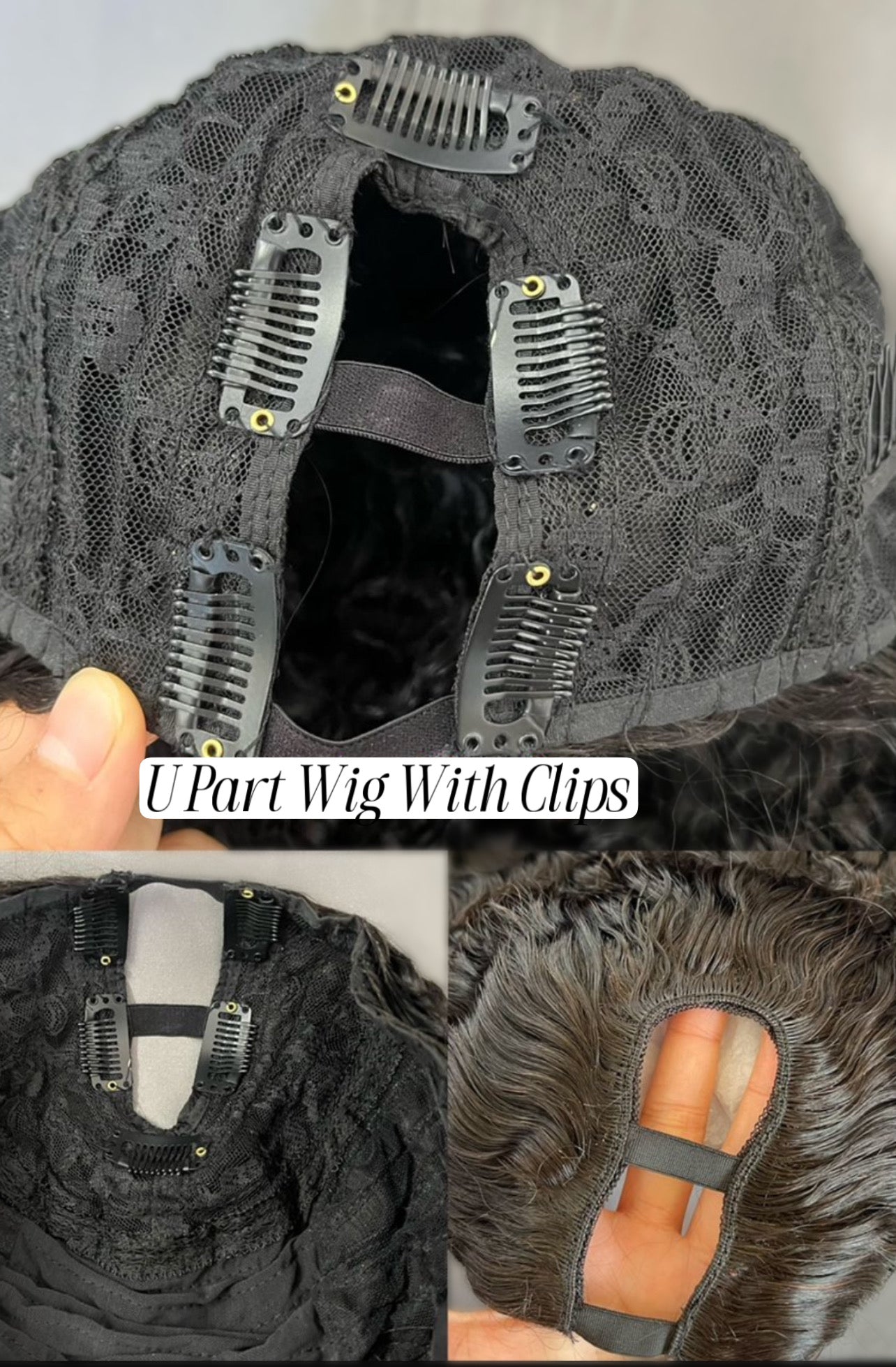 Loose Deep Virgin U Part Wig